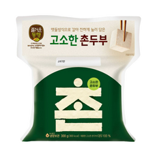 (냉장)[즐거운동행]고소한촌두부, 300g, 2개