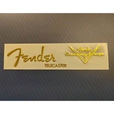 펜더 기타 메탈 라벨 일렉트릭 DIY 상표 로고 헤드밴드 UV 스티커에 적합 . 2317694, 펜더 기타 메탈 라벨 일렉트릭 DIY 상표 로고 헤드밴