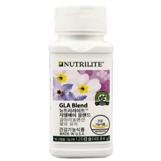 뉴트리라이트 지엘에이 블렌드 감마리놀렌산, 120정, 1개