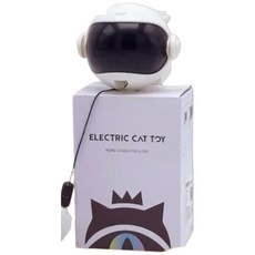 自動逗貓升降球 貓咪玩具球 升降電動玩具球 自動逗貓玩具 寵物用品 電動逗貓棒, 白色, 1個, 詳見商品包裝