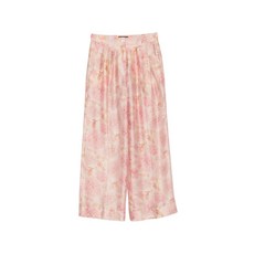 세븐티 플로럴 프린트 팔라초 팬츠