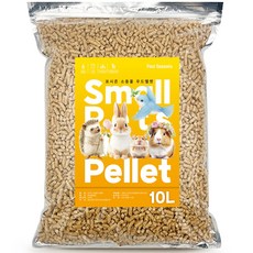 흡수형 포시즌 소동물 베딩용 우드펠렛, 1개, 10L