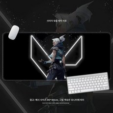발로란트 장패드 게임 데스크 매트 게이밍 마우스 패드, 260 x 210mm, 1개, 08