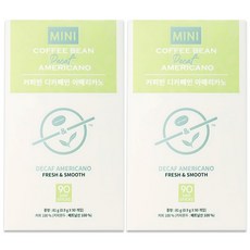 커피빈 디카페인 아메리카노 원두커피믹스, 900mg, 90개입, 2개