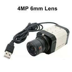 HD 4k 8MP USB 웹캠 2K 4 메가픽셀 UVC OTG PC 비디오 카메라 산업용 미니 3MP 6mm 2.8-12mm 5-50mm 가변 초점 줌 렌즈, 06 8MP 6mm Lens, 4MP 6mm Lens