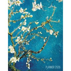 (영문도서)Vincent Van Gogh Planner 2026: Almond Blossom Painting Artistic Post-Impressioni... Paperback, Semsoli, English, 9781965994498
