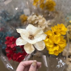 SH56 銀連花 小份量 單朵 手工花 手工藝材料 DIY飾品配件 優雅銀色連花, 14櫻粉, 1個