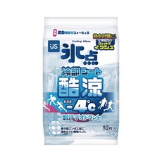 US BABY 優生 冰點酷涼濕巾, 1個, 冰點酷涼濕巾｜10抽