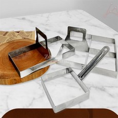 지옹샵 사각 토스트 틀 제과도구, 1구