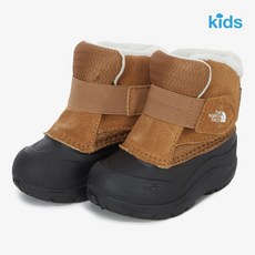 국내백화점 노스페이스키즈 방한화 패딩부츠 NS87R95S 키즈 얼펜그로우 2 KS ALPENGLOW II 털신발 (BK파우치증정)