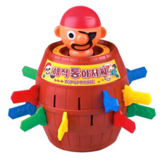 바니랜드 해적 통 아저씨 룰렛게임, 3개