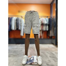 동아쇼핑 버커루 사방스판짱짱~원단짱짱~아주편한 남성 나일론스판 카고 5부 밴딩 팬츠(B242PT491P)