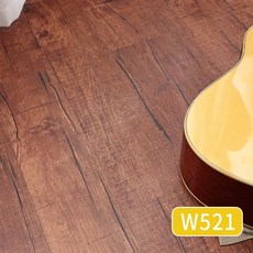 PVC自粘地板革 免膠家用塑膠仿木紋樓梯臥室商用地暖 W521 1.8mm加厚耐磨, W521    1.8mm加厚耐磨