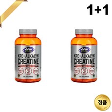 NOW Sports Kre-Alkalyn Creatine 나우 스포츠 크레 알칼린 크레아틴 750mg 240베지 캡슐 2팩, 240정