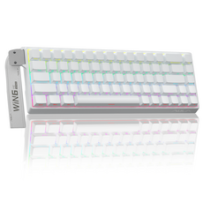 AULA WIN 68HE PRO MAX 마그네틱 축 게이밍 키보드 유선, RGB Wired, WIN68 Side engraving white RGB Wired, WIN68 Side engraving white