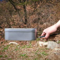 아웃도어랜드마크 [RN] 알루미늄 손잡이 접이식 사각반합 L 케이스포함, 1개, 단품