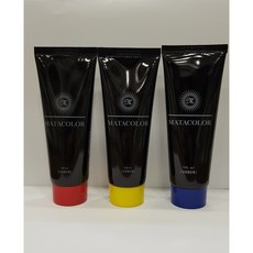 [마타칼라] 국가기술자격실기시험용 미용사헤어컬러링 100ml 국가고시용, 노랑, 1개