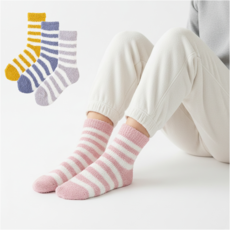 코코나인 데일리 보온 수면양말 무압박 임산부 양말 3켤레