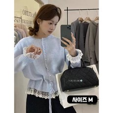 여성 겨울 레이스 트리밍 니트 끈 조임 니트 패션 레깅스