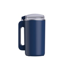 電動研磨機，600ml大容量五穀雜糧咖啡豆藥材研磨器, 深藍色,美規