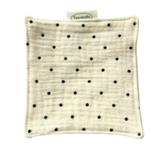 아르도엘 패브릭 티코스터 컵받침 테이블코스터 컵받침, 1개, 도트