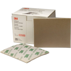 3M 單面型研磨海綿砂紙 乾濕兩用, 1個