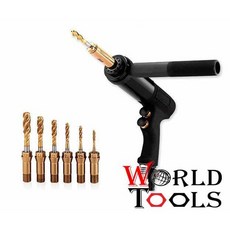 WORLD TOOLS 氣動扭力攻牙機 YRS-312A，精準扭力控制，輕巧耐用，快速更換夾頭，適用多種金屬材料