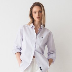 후아유 여성 스티브 루즈핏 셔츠 WHYAE2304F