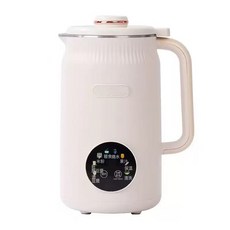 家用全自動豆漿機 加熱免煮免過濾 多功能料理小型榨汁機, 基礎白800ml8葉刀:如圖所示