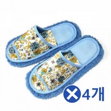 극세사 청소신발x4개 PMIX3200 바닥청소실내화 걸레신발, 청소신발 핑크