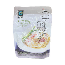 청정원 치즈크림 스파게티소스, 250g, 4개