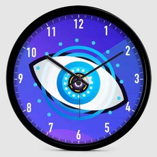 헬스장 벽시계 스포츠 아날로그시계 개성 프레임, 16. 10인치 R1104 검은바늘 검정