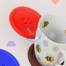 가고 논슬립 컵받침대, 레드