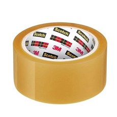 3M 포장용 박스테이프 황색 튼튼한 중포장용, 1개