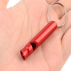 젠트친구 호신용 컬러 호루라기 열쇠고리 미니