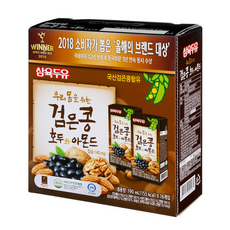 삼육 검은콩 호두아몬드두유, 1개, 190ml