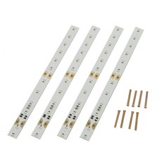 N 8462 그린 맥스 게이지 실내 조명 유닛 좁은 폭 ・ 백색 4개들이 철도 모형