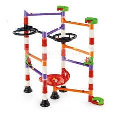 재넌 롤러코스터 구슬 놀이 유아 장난감 마블런 알록달록한 추석선물, 1개
