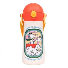 LILFANT 保溫瓶及冷卻器, 史努比, 1個, 460ml