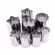 야채모양틀 스테인레스 과일 고명틀 야채 모양틀 떡고명, NO31. 국화 (특대), 1개