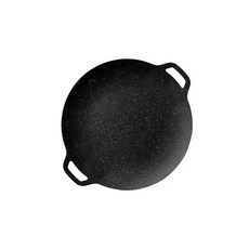 韓式麥飯石烤盤-38cm 不沾鍋少油煙烤肉盤, 1個, 30cm