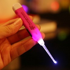LED 귀이개 라이트 불빛 귀파개 귀지 귓밥 제거 청소sjl65EQR, 1개