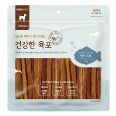 굿데이 강아지 건강한 육포, 연어 스틱, 300g, 1개