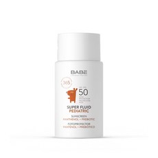 BABE LABORATORIOS Super Fluid Pediatric 兒童防曬乳液, 臉部防曬SPF50, 1個