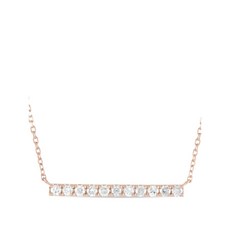 LB 익스클루시브 중고 14 로즈 골드 다이아몬드 네크리스