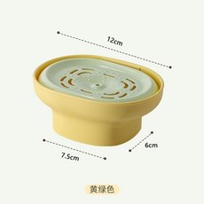 洗碗精按壓器 按壓式皂液器, 1個, 雙拼色：,黃綠, 黃綠