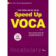 Yesbook SPEED UP VOCA：高分詞彙學習40天完成計畫