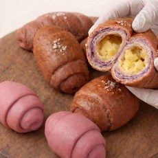 엣홈045 꿀 고구마 소금빵 냉동생지 110g 15개입, 꿀 고구마 소금빵 110g 15개입