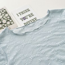 輕薄透氣彈力蕾絲T恤 緹花蕾絲上衣 透膚打底衣 短袖t恤女 白色上衣 透膚上衣 網紗上衣