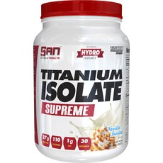 San 鈦&分離乳清蛋白粉 香草聖代風味, 1桶, 897g